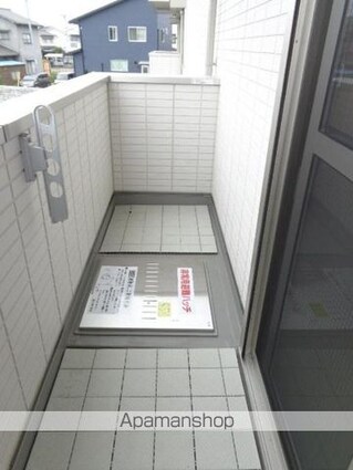 プレンティー新徳田[1R/31.87m2]のバルコニー