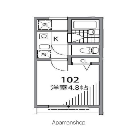 プラウド品川の間取り写真