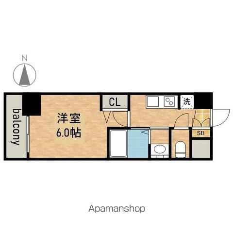 エステムコート名古屋新栄IIアリーナの間取り写真