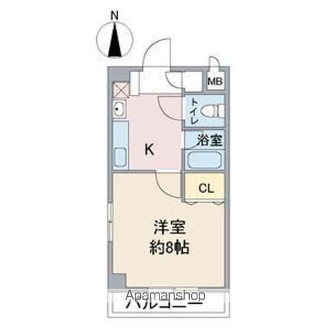 レージュ ウエストの間取り写真