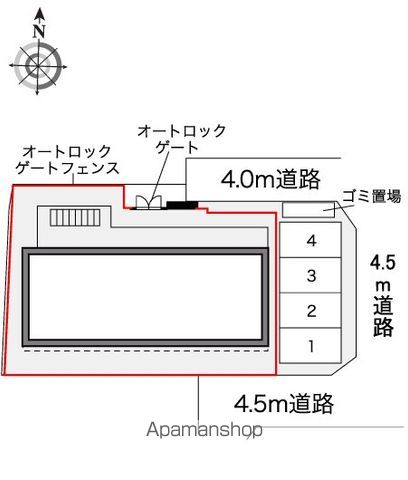 レオパレスまつど雅の内装写真
