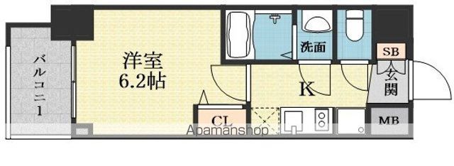 プレサンス東三国駅前グランクラスの間取り写真