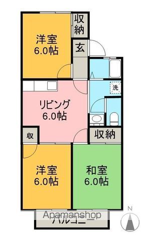 ドリームハイツの間取り写真