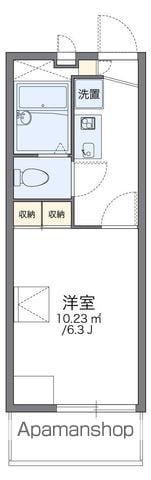 レオパレスひかりの間取り写真
