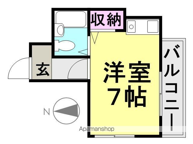 パークサイドハイツの間取り写真