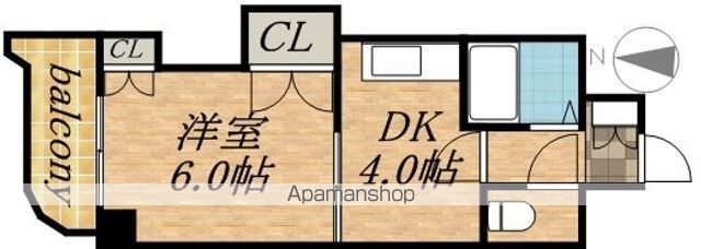 エンドレス三井南5条Iの間取り写真