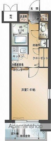 エンクレスト天神IIの間取り写真