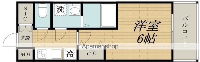 レジュールアッシュ塚本レジデンスの間取り写真