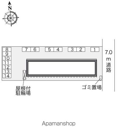 レオパレス大法 201 ｜ 静岡県浜松市中央区篠ケ瀬町449（賃貸アパート1K・2階・28.02㎡） その22