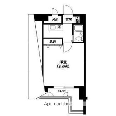 ダイホープラザ中野新橋の間取り写真
