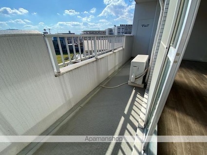 屋島ハイツ[2LDK/56.7m2]のバルコニー