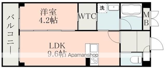 フラワーラブIIの間取り写真