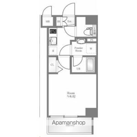 SHOKEN RESIDENCE横浜伊勢町の間取り写真