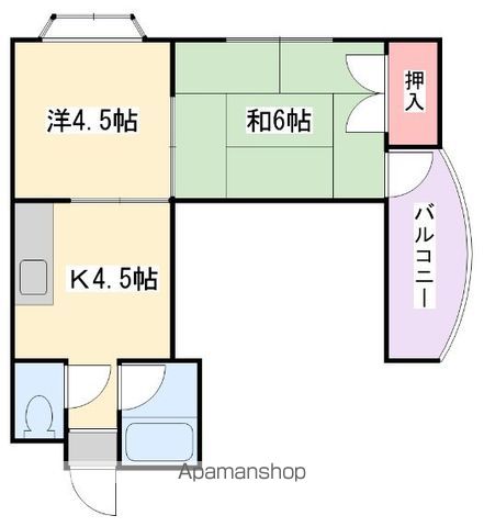メゾン南町の間取り写真