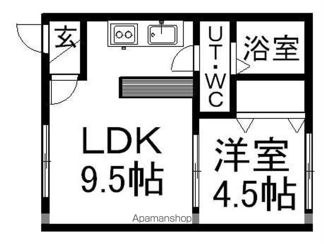 ΑNEXT東札幌第2の間取り写真