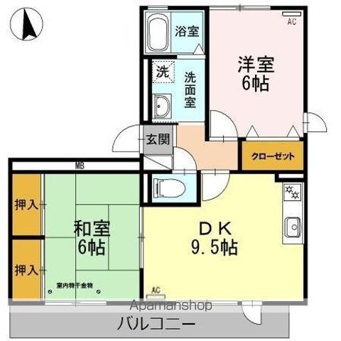 アチチュードの間取り写真