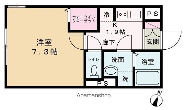 エルファーロ笹塚IIの間取り写真