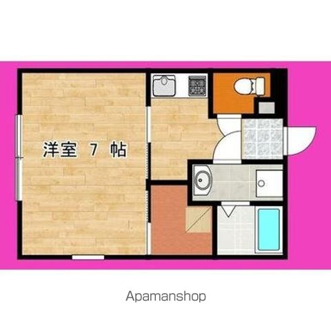クロノスの間取り写真
