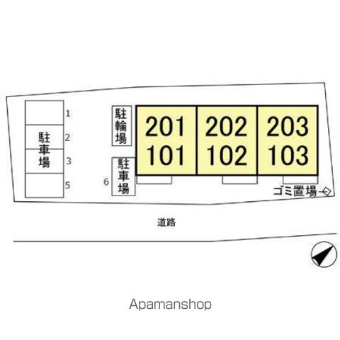 レスティア湘南 101 ｜ 神奈川県藤沢市辻堂新町３丁目1-20（賃貸アパート1LDK・1階・41.41㎡） その25