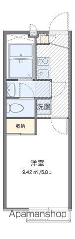 レオパレスエクセル乙高の間取り写真