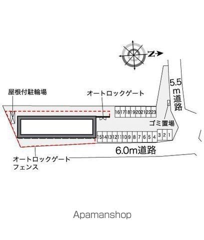 レオパレス月隈 101 ｜ 福岡県福岡市博多区月隈６丁目18-14（賃貸アパート1K・1階・23.61㎡） その23