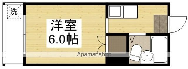 サンハイツ岡大Iの間取り写真
