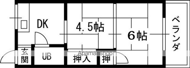 平尾マンションの間取り写真