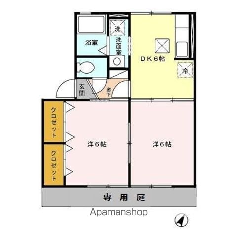 パトリ川上の間取り写真