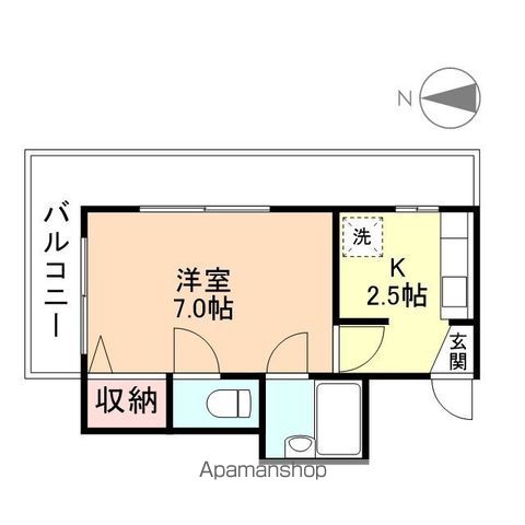 サークルパレス元町の間取り写真