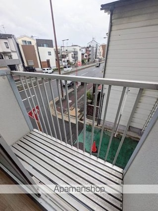 新森サンマンション[1R/13m2]のバルコニー