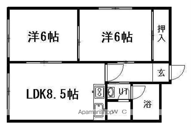 広和ハイツ第7の間取り写真