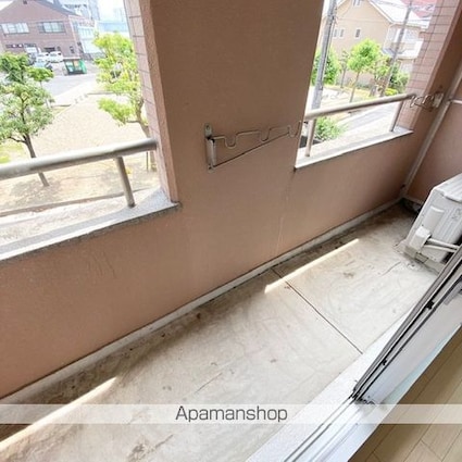 滋賀県東近江市八日市本町[1K/31.05m2]のバルコニー