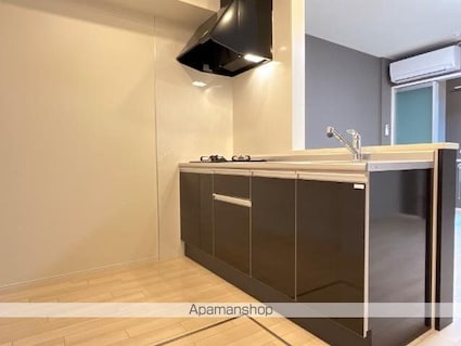 レイクヒルＢ棟（Ｌａｋｅ　Ｈｉｌｌ　Ｂ）[1LDK/43.24m2]のキッチン