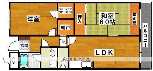 エクセル三国ヶ丘の間取り写真