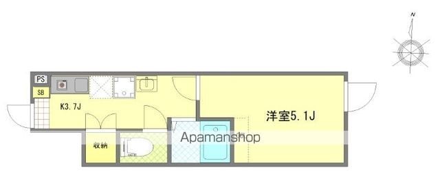 カメリ阿佐ヶ谷の間取り写真