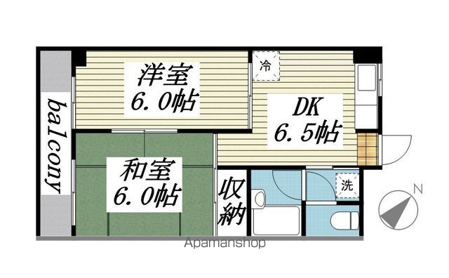 ENSOLEILLEの間取り写真