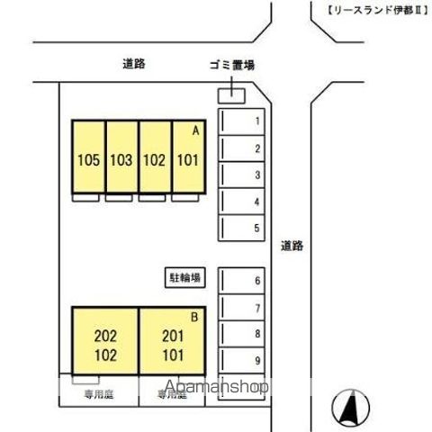 リースランド伊都　Ⅱ B102 ｜ 福岡県福岡市西区今宿西１丁目10-1(A),-2(B)（賃貸アパート1R・1階・33.35㎡） その8