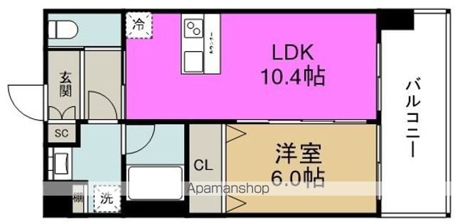 DIMUS福島の間取り写真