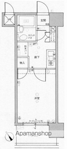 ダイアパレス比治山パークサイドの間取り写真