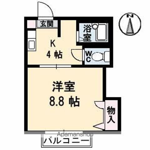 ディアスAMOの間取り写真