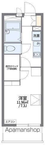 レオパレスけやきの間取り写真