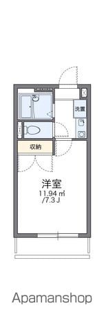 レオパレス西水元Ⅱの間取り