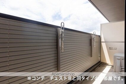 リルーム　東近江[1LDK/42.38m2]のバルコニー