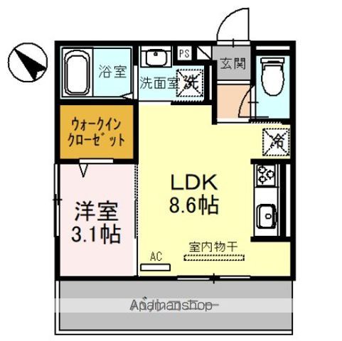 COZY COTE 上鳥羽の間取り写真