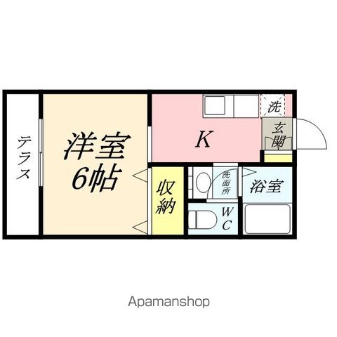 モデラート21 A棟の間取り写真