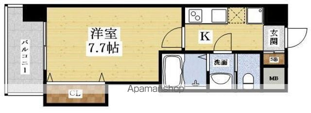 LUXE新大阪Iの間取り写真