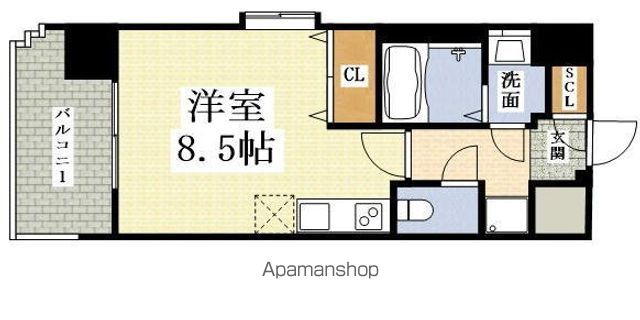 プレサンス神崎川ファインブレスの間取り写真