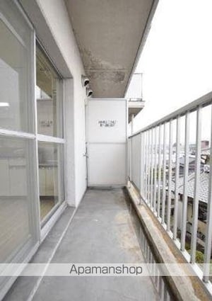 ヴィラ・アンソレイエ香川町[2DK/45.05m2]のバルコニー