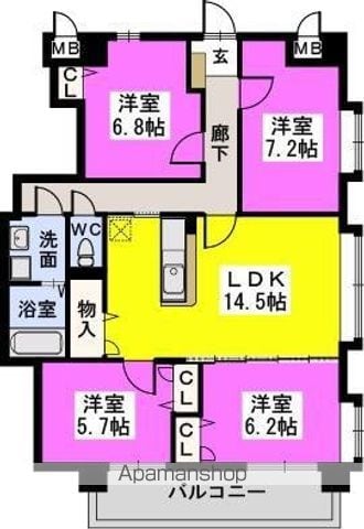 間取り：240041365169