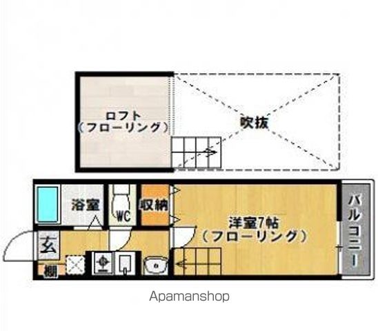 アーバンコート香椎の間取り